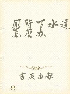 厕所下水道返臭怎么办