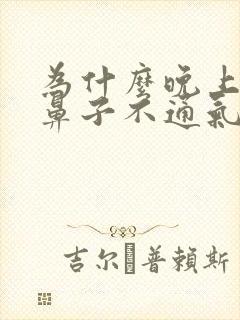 为什么晚上睡觉鼻子不通气,白天又没事