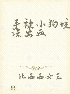 手被小狗咬破皮没出血