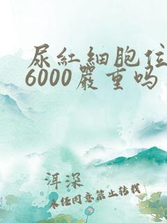尿红细胞位相26000严重吗