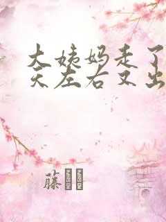 大姨妈走了10天左右又出血怎么回事