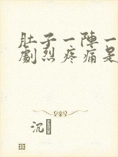 肚子一阵一阵的剧烈疼痛是怎么回事