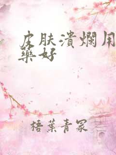 皮肤溃烂用什么药好