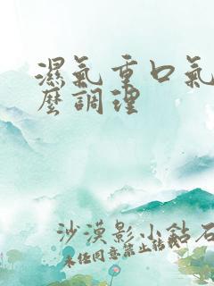 湿气重口气大怎么调理