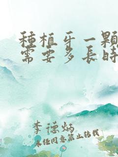 种植牙一颗大概需要多长时间