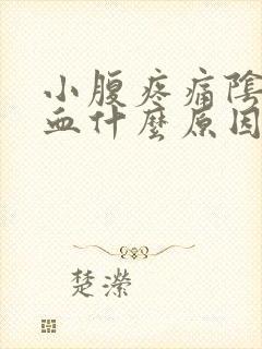 小腹疼痛阴道出血什么原因