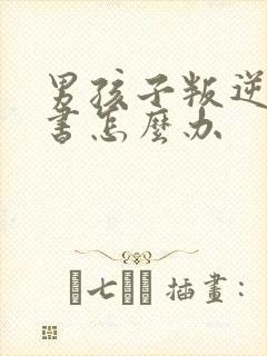 男孩子叛逆不读书怎么办