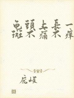 龟头上长一块红斑不痛不痒怎么回事