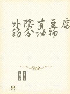 外阴有豆腐渣似的分泌物