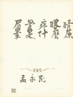 眉骨疼眼睛胀头晕是什么原因