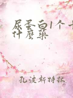 尿蛋白1个十吃什么药