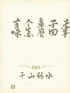 有个鼻子老有臭味怎么回事