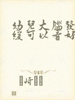 幼儿大脑发育迟缓可以看好吗