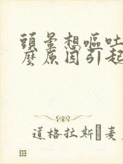 头晕想呕吐是什么原因引起的