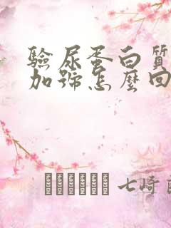 验尿蛋白质1个加号怎么回事