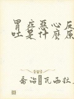 胃疼恶心反胃想吐是什么原因