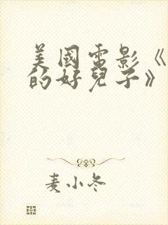 美国电影《爸爸的好儿子》