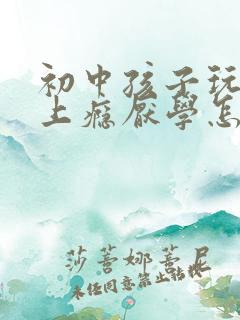 初中孩子玩手机上瘾厌学怎么办