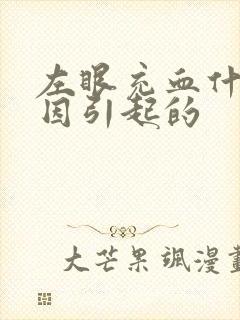 左眼充血什么原因引起的