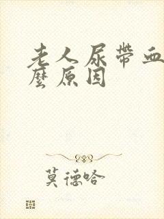 老人尿带血是什么原因