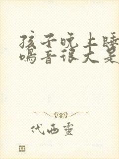 孩子晚上睡觉痰鸣音很大是什么情况