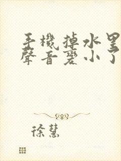 手机掉水里之后声音变小了怎么办