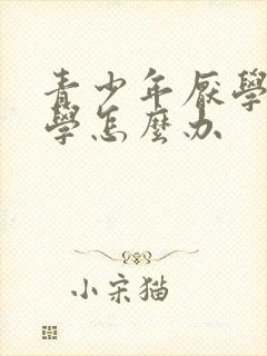 青少年厌学想进学怎么办