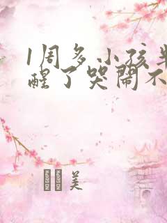 1周多小孩半夜醒了哭闹不止怎么回事