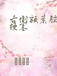 右侧额叶腔隙性梗塞