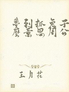 梦到抓兔子是什么意思周公解梦