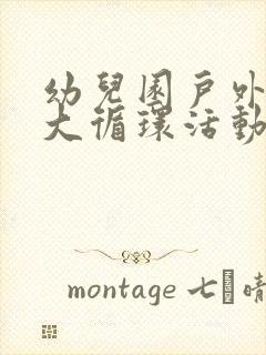 幼儿园户外体能大循环活动总结