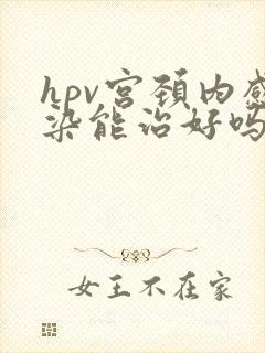 hpv宫颈内感染能治好吗