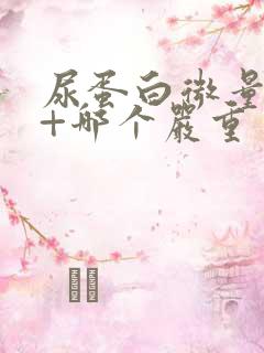 尿蛋白微量和1+哪个严重