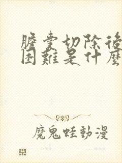 胆囊切除后排尿困难是什么原因