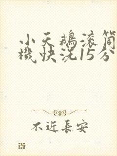 小天鹅滚筒洗衣机快洗15分钟包含什么