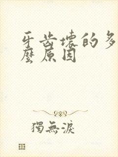 牙齿坏的多是什么原因