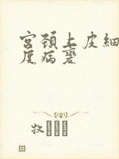 宫颈上皮细胞高度病变