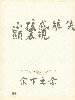 小孩感统失调明显表现