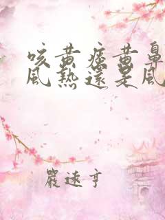 咳黄痰黄鼻涕是风热还是风寒