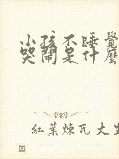 小孩不睡觉一直哭闹是什么原因