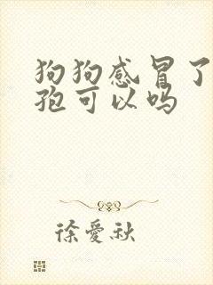 狗狗感冒了吃头孢可以吗