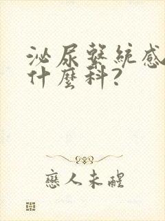 泌尿系统感染挂什么科?