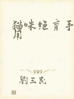 猫咪绝育手术费用