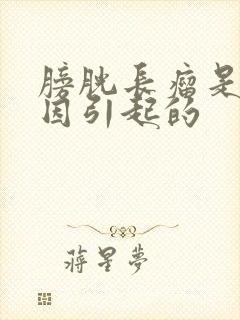 膀胱长瘤是啥原因引起的