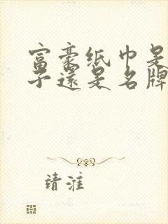 富豪纸巾是杂牌子还是名牌