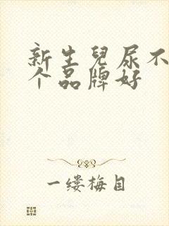 新生儿尿不湿哪个品牌好