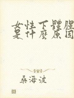 女性下体腥味重是什么原因引起的