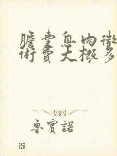 胆囊息肉微创手术费大概多少钱