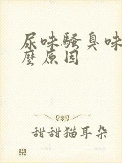 尿味骚臭味大什么原因