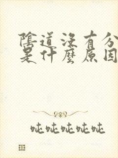 阴道没有分泌物是什么原因